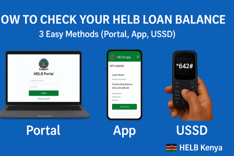 How to Check HELB Loan Balance